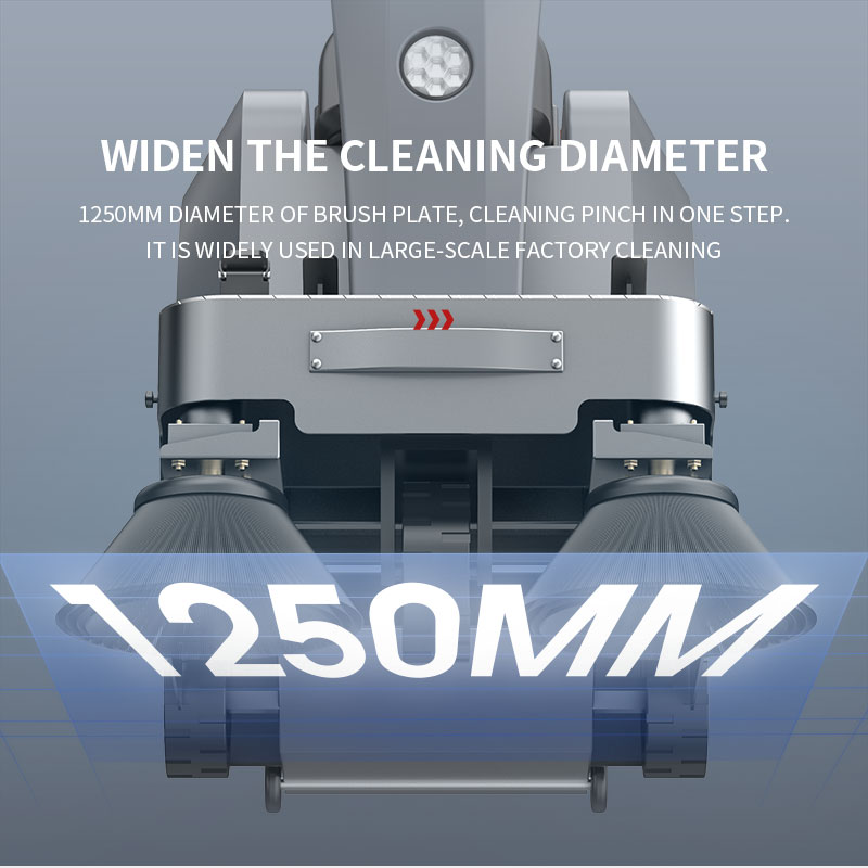 HS-12 Ride On Floor Sweeper