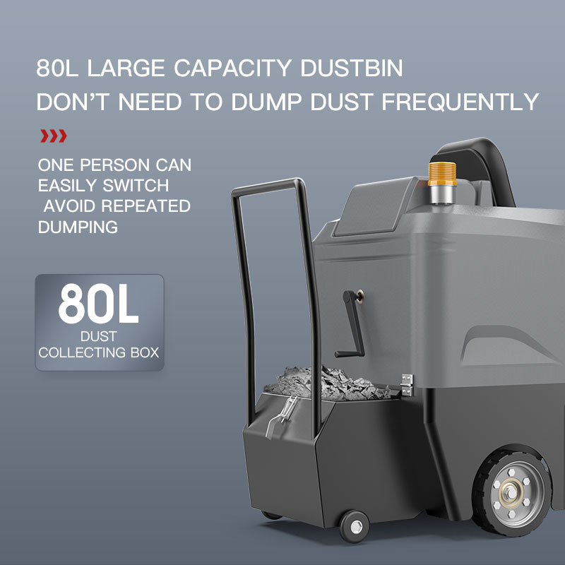 HS-12 Ride On Floor Sweeper