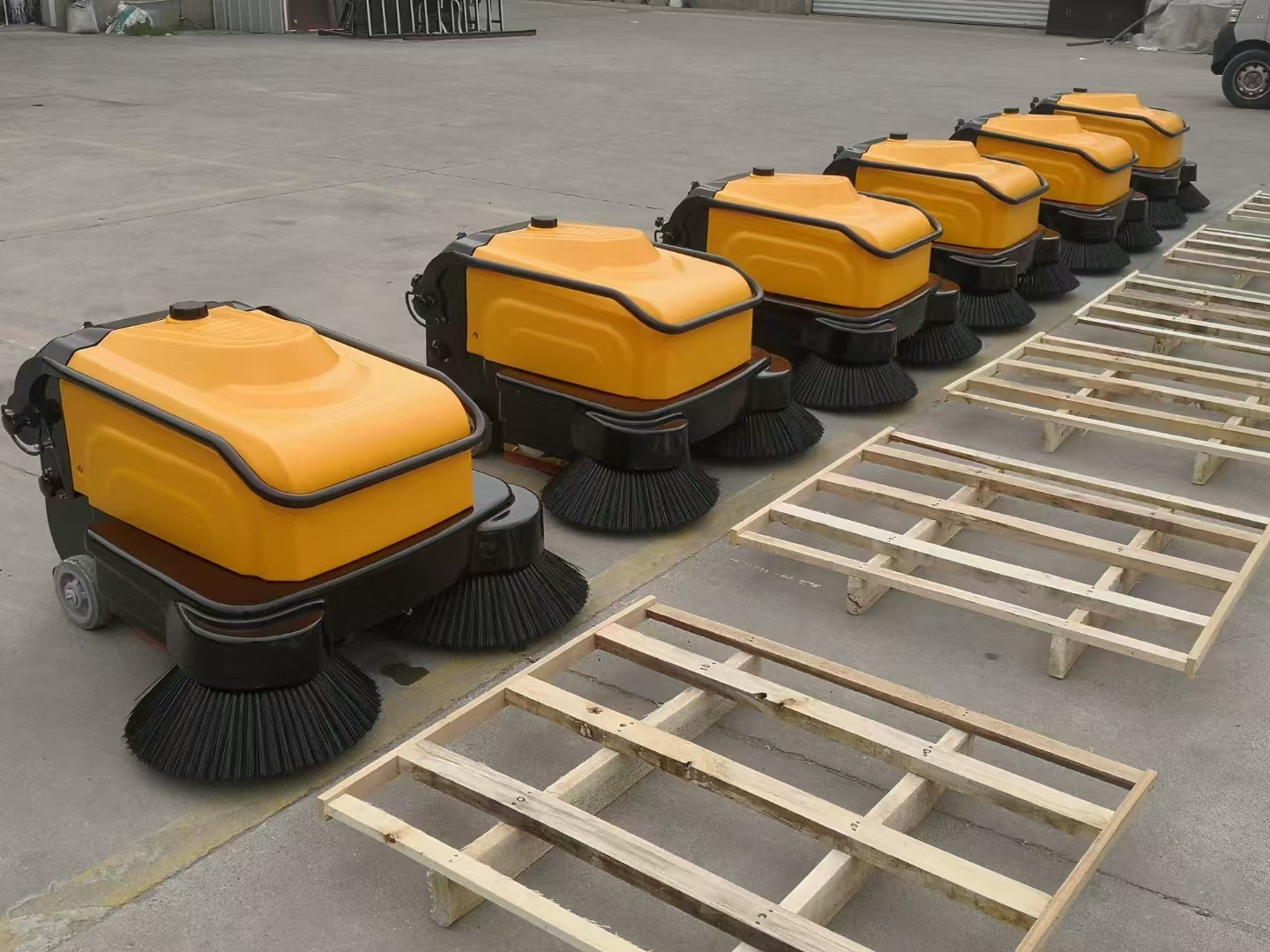 HS-100 Electric Hand Push Sweeper