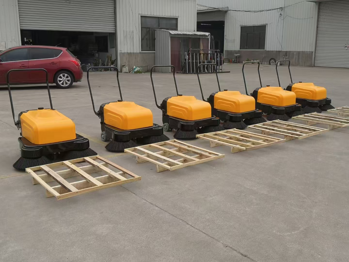 HS-100 Electric Hand Push Sweeper
