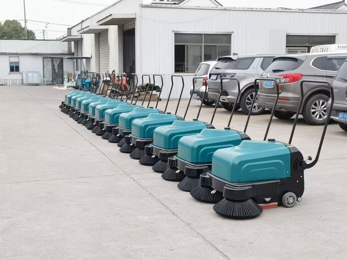 HS-100 Electric Hand Push Sweeper